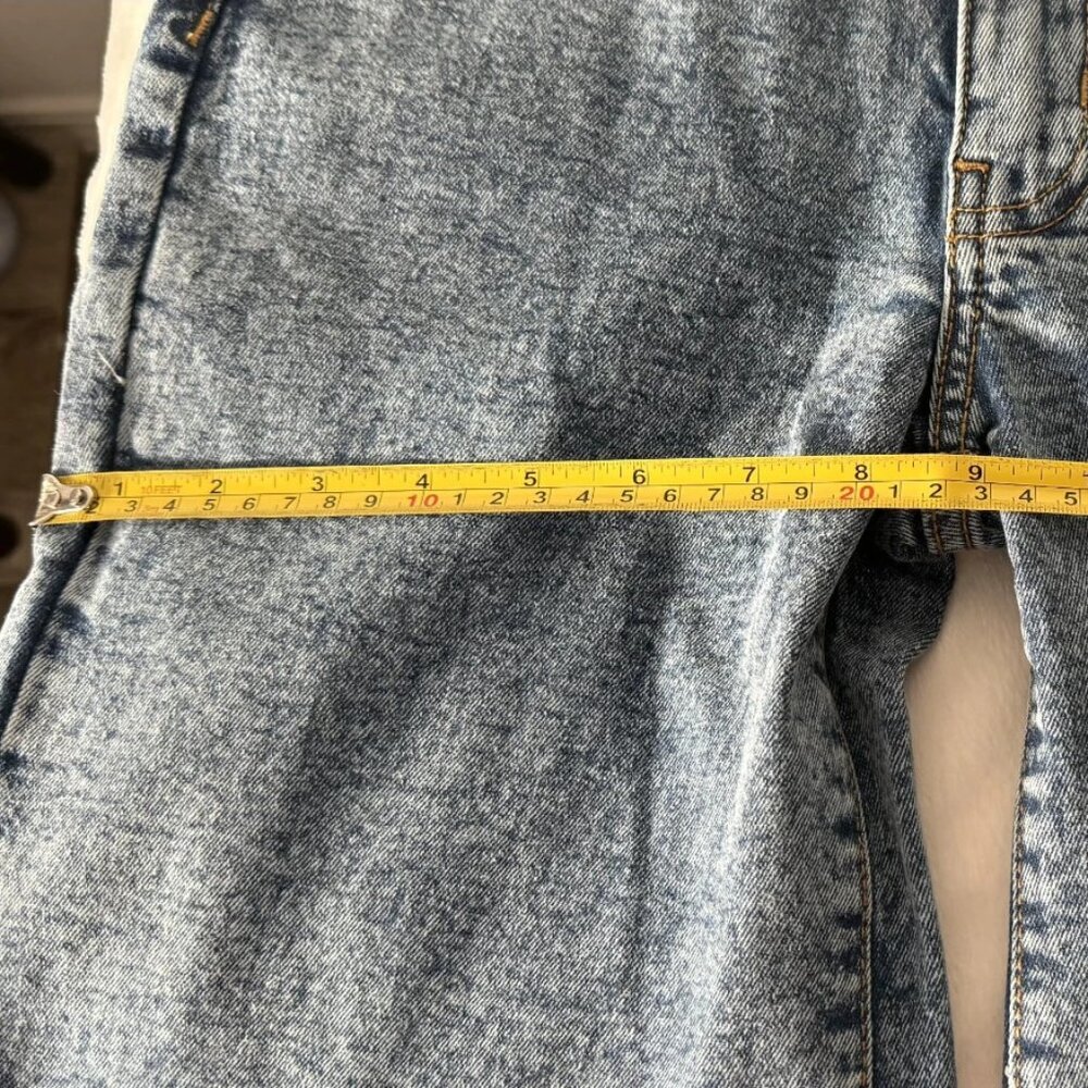 Studio 12 High Rise Wide Leg Baggy Jeans Juniors Blue Size 1 / 25 NWT - Picture 14 of 15